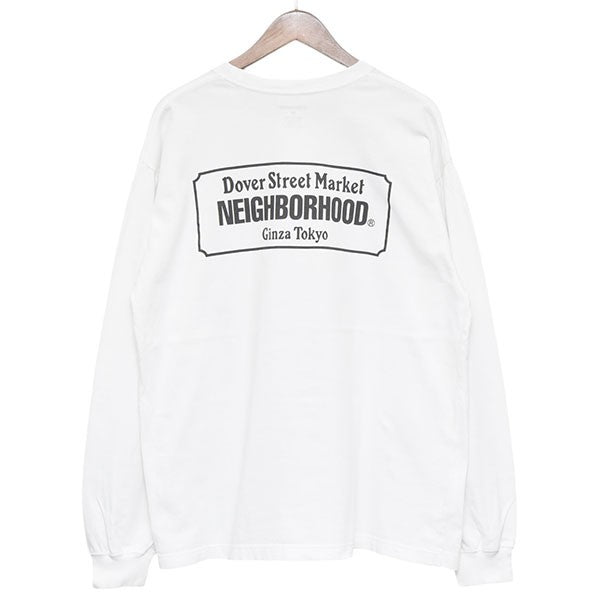 NEIGHBORHOOD×DOVER STREET MARKET 2025SS ロゴプリントロングスリーブ