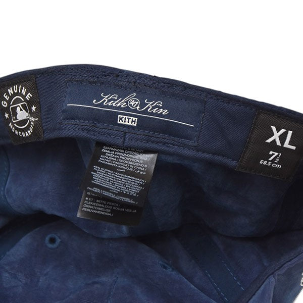 KITH ニューヨークヤンキース ネイビーキャップ Kith & New Era for the New York Yankees 59FIFTY - Navy