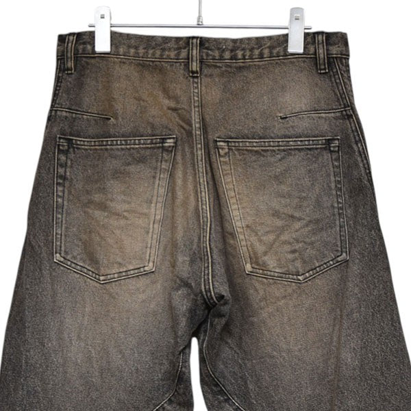 NVRFRGT 2024AW 3D TWISTED WIDE LEG JEANS ツイストワイドデニムパンツ NF242P04D 古着・中古-4枚目のアイテム画像