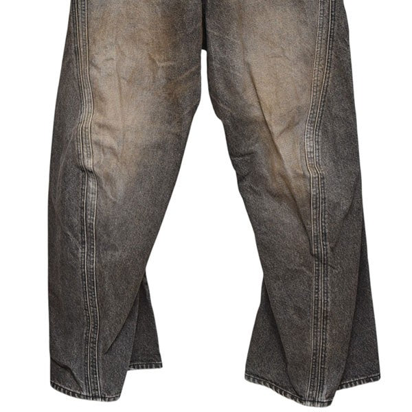 NVRFRGT 2024AW 3D TWISTED WIDE LEG JEANS ツイストワイドデニムパンツ NF242P04D 古着・中古-5枚目のアイテム画像