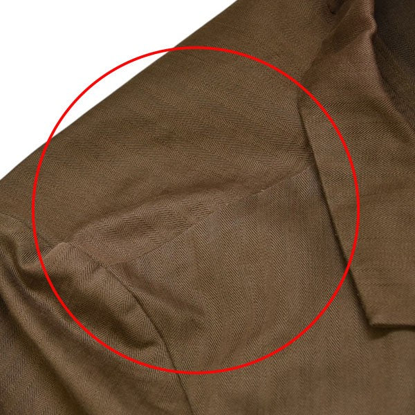 FRANK LEDER(フランクリーダー) 2Bコットンテーラードジャケット