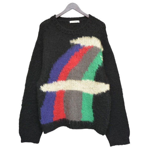 2022AW　MOHAIR RAINBOW KNIT　モヘアニット　セーター　Jie-22W-KN02