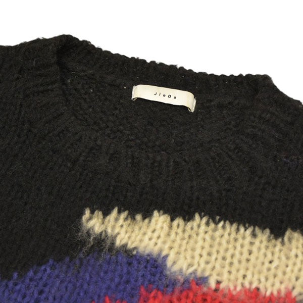 2022AW　MOHAIR RAINBOW KNIT　モヘアニット　セーター　Jie-22W-KN02