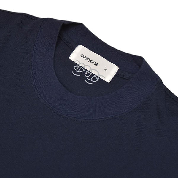 everyone×j．30000 logo tee ロゴプリントTシャツ EV23-CS06
