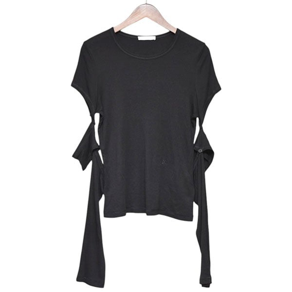 Helmut Lang 本人期 カッティングTシャツ カットソー Black 2025年最新】Yahoo!オークション -helmut lang tシャツの中古品