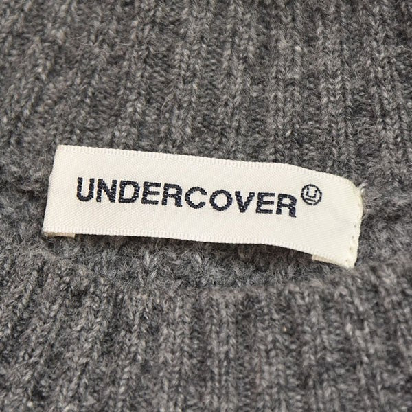 UNDERCOVER 2023AW SHIRTS LAYERED SWEATER シャツレイヤードニットセーター UP2C1908 古着・中古-5枚目のアイテム画像