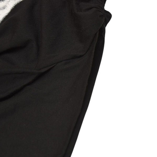 アンダーカバー UNDERCOVER 2024SS　ギャザーデザインプリントTシャツ　2wayTシャツ　UC1D1803-3 ブラック サイズ：1 UNDERCOVER(アンダーカバー) 2024SS ギャザーデザインプリントT
