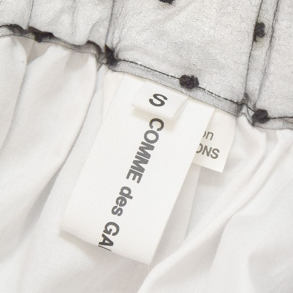 【未使用】★コムデギャルソン★コットンスカート　フリル　ティアード　レース 中古・古着通販】COMME des GARCONS COMME des GARCONS