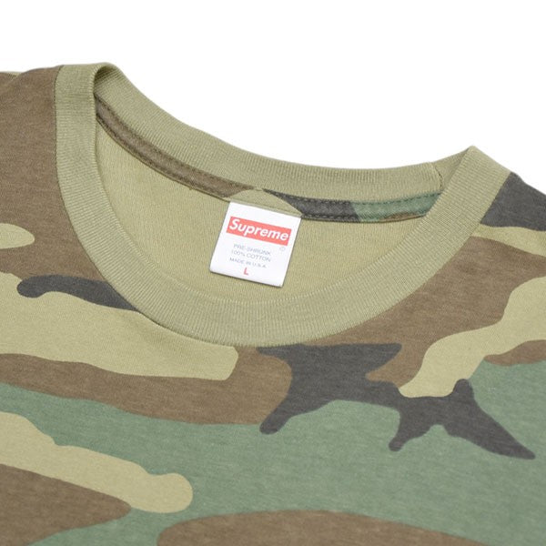 Supreme(シュプリーム) カモフラクルーネックTシャツ カーキ