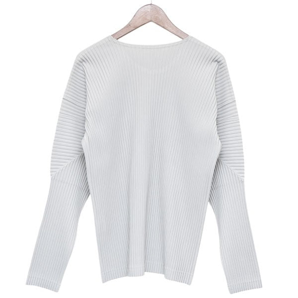 HOMME PLISSE オムプリッセイッセイミヤケ プリーツ カットソー L HOMME PLISSE ISSEY MIYAKE(イッセイミヤケオムプリッセ) タイデザイン