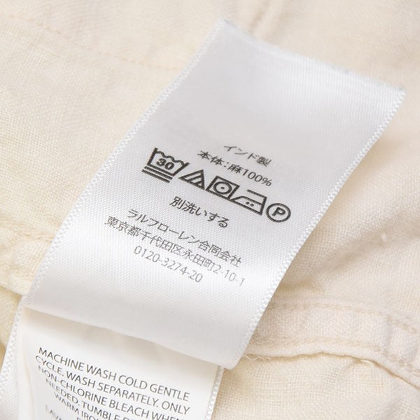 Ralph Lauren ベージュ ポロシャツ M アイコニック メッシュ ポロシャツ