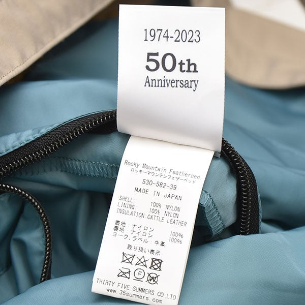 アナトミカ別注　ロッキーマウンテンフェザーベッド　サイズ40 極美品　2023年 アナトミカ別注 ロッキーマウンテンフェザーベッド サイズ40 極