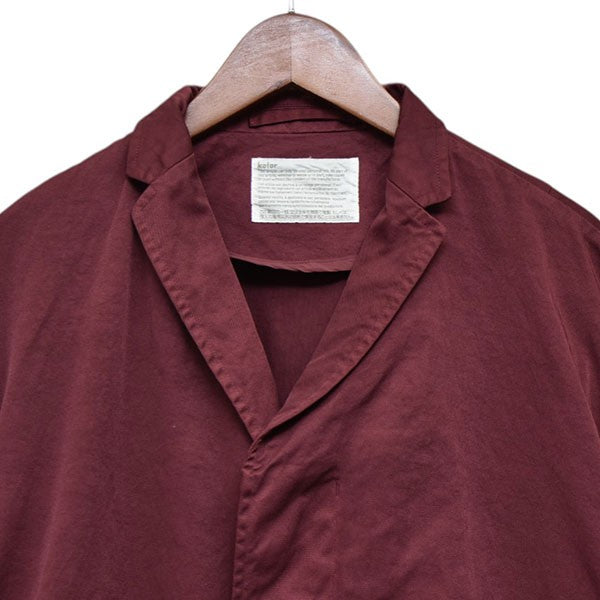 KOLOR(カラー) 2021SS ATTACHED WAISTCOAT COAT ウエストベルトコート