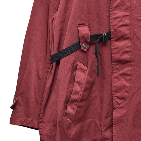 kolor 22ss ベルトコート KOLOR(カラー) 2021SS ATTACHED WAISTCOAT COAT ウエストベルトコート