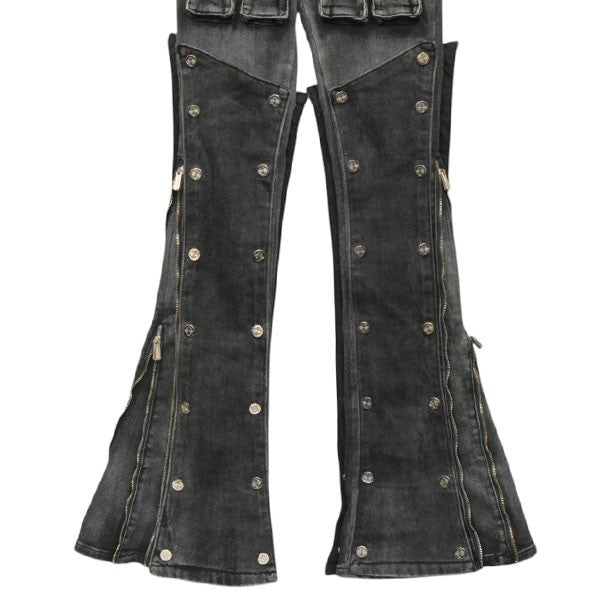 GUAPI(グアピ) Stacked Premium Denim ブーツカットデニムパンツ