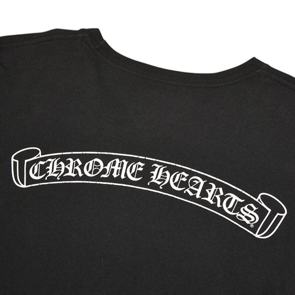 CHROME HEARTS スクロールラベルロングスリーブTシャツ 古着・中古-4枚目のアイテム画像