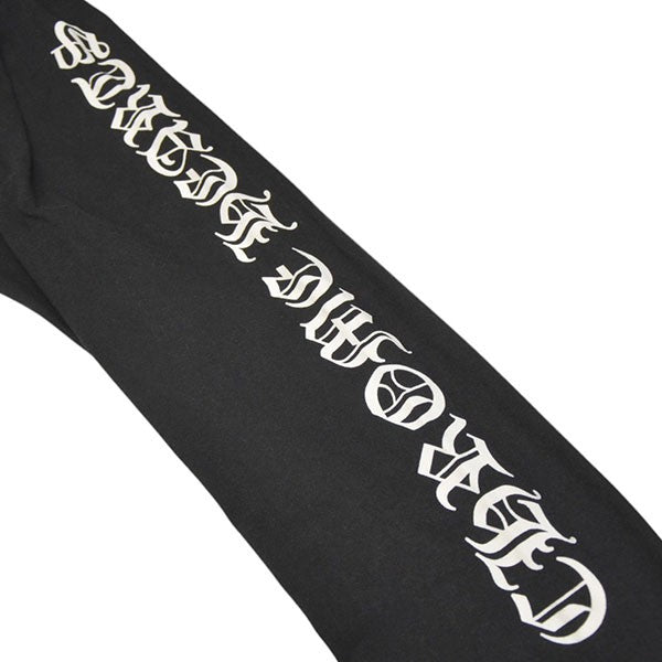 クロムハーツ　ロンT スクロールラベル CHROME HEARTS クロムハーツ（原本無） CHクロス スクロール