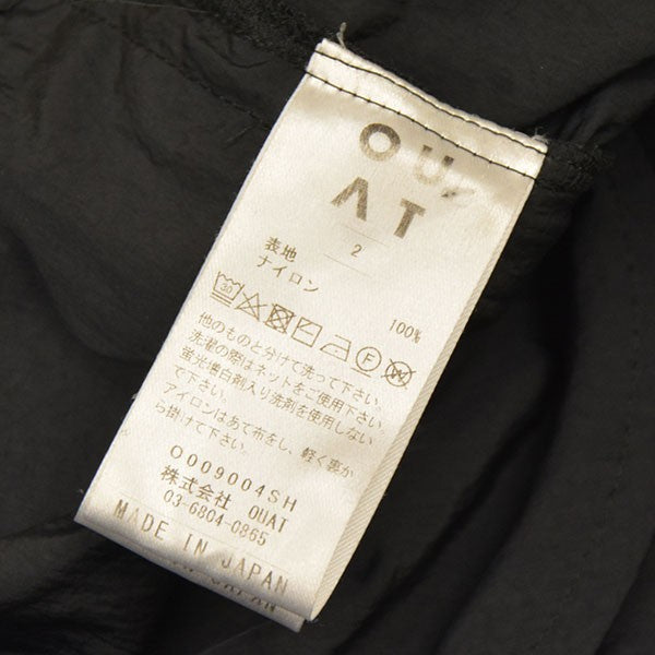 OUAT(オーユーエーティー) 2024SS TEST SHIRTS ナイロン