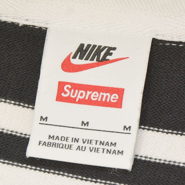 Supreme×NIKE 2025SS Stripe Rugby ラガーシャツ ボーダー