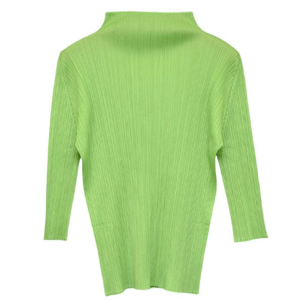 極美品✨プリーツプリーズ ボトルネック タートルネック カットソー サイズ3 PLEATS PLEASE ISSEY MIYAKE(プリーツプリーズイッセイミヤケ