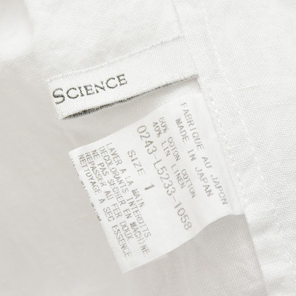 アーツアンドサイエンス　インディゴ染め　リネン混ワンピース　ギャザー URBAN RESEARCH Sonny Label（アーバンリサーチサニーレーベル