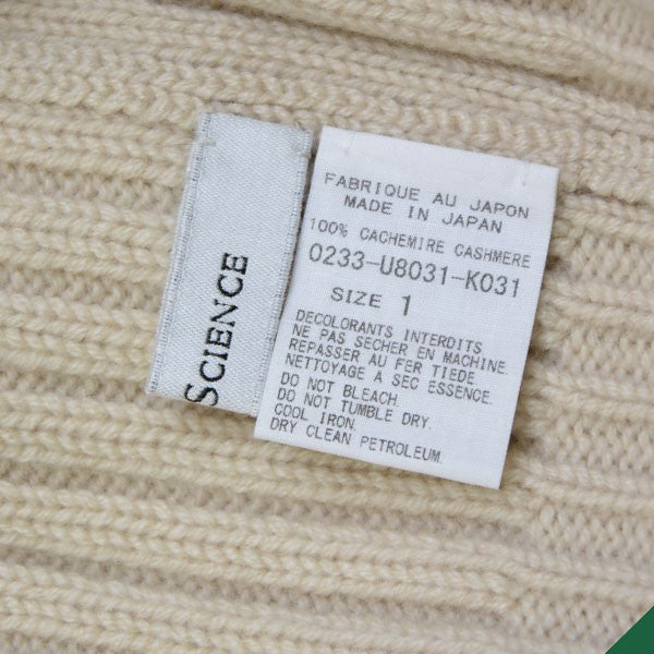 ARTS＆SCIENCE 2023AW TURTLE NECK RIB KNIT カシミヤタートルネックニット セーター 0233-U8031-K031 古着・中古-6枚目のアイテム画像