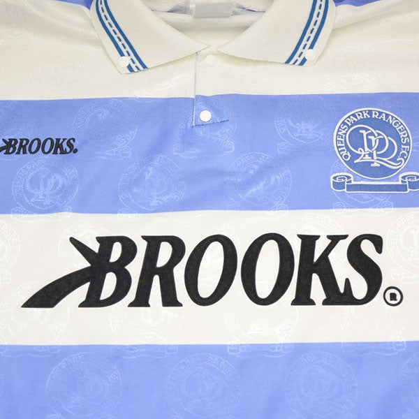 QUEENS PARK RANGERS 1991-1992年代 QPR HOME SHIRT ゲームシャツ ユニフォーム ポロシャツ 古着・中古-4枚目のアイテム画像