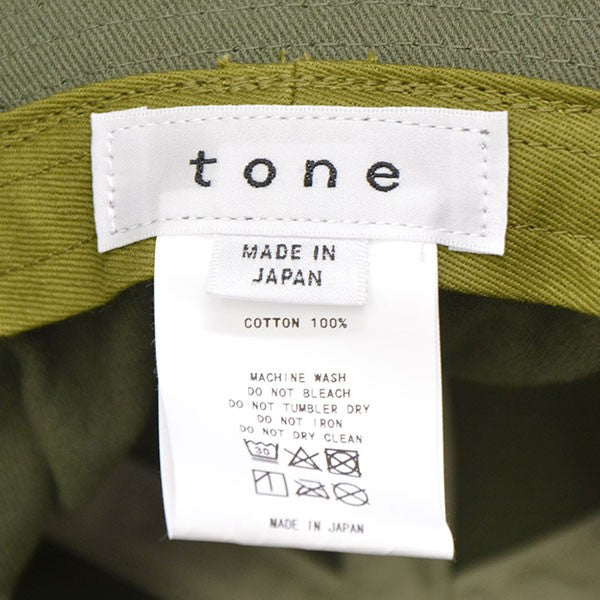 TONE 2025SS TIED HAT コットンハット TO-SS25-G03 古着・中古-5枚目のアイテム画像