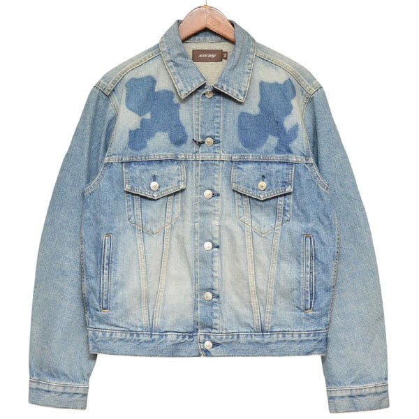 MASU 2025SS MASU BOYS EMBLEM DENIM JACKET デニムジャケット Gジャン ジージャン B25K6BL001 古着・中古-1枚目のアイテム画像