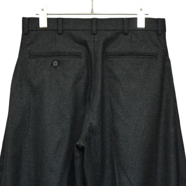 JOHN LAWRENCE SULLIVAN 2020AW side pleats wide pants ワイドウールパンツ 2B005-0120-11 古着・中古-4枚目のアイテム画像