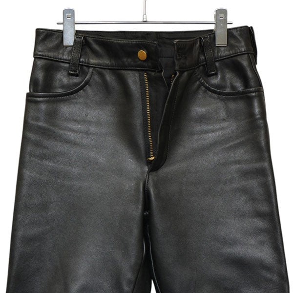 VANSON(バンソン) 1980-1990年代 Vintage TALONジップ レザーパンツ