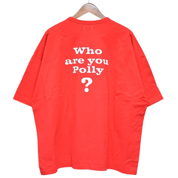 2025SS　SILKETE COTTON BIG TEE POLLY　プリントTシャツ　NMCU-040