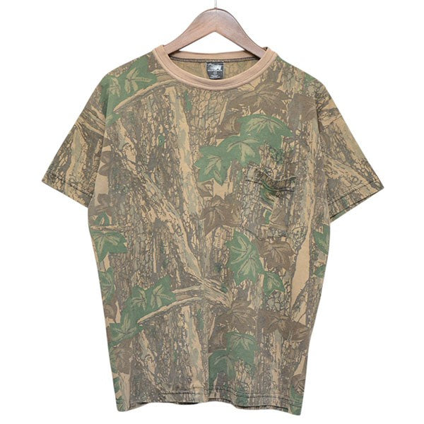 ACE SPORT リアルツリーカモフラTシャツ 古着・中古-1枚目のアイテム画像