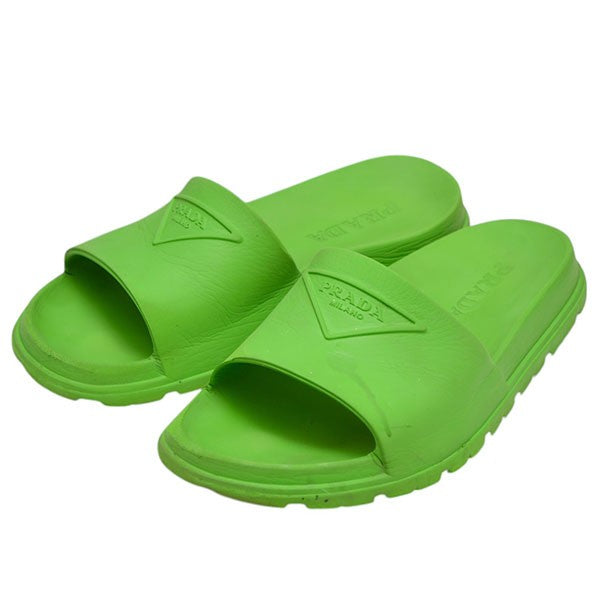 PRADA(プラダ) ロゴサンダル シャワーサンダル 2X3085 2X3085 グリーン