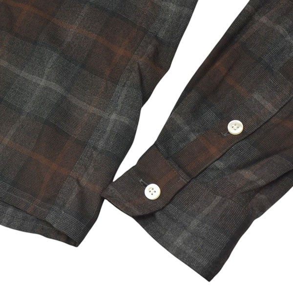 WACKO MARIA(ワコマリア) 2024AW OMBRE CHECK OPEN COLLAR SHIRT