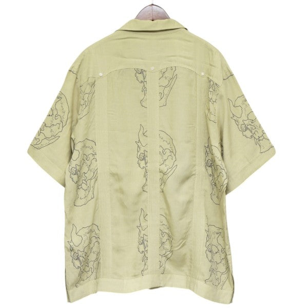 WACKO MARIA×56 TATOO STUDIO 2024SS CUBA SHIRT S／S 半袖キューバシャツ 古着・中古-2枚目のアイテム画像