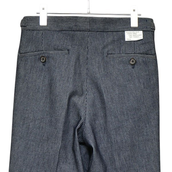 KYOU Dobby Denim Action Trousers スラックスパンツ KU5SSMPNT02 古着・中古-6枚目のアイテム画像
