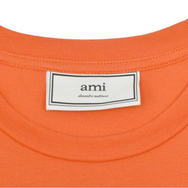 AMI Alexandre Mattiussi SALUT CA VA T SHIRT メッセージプリントＴシャツ E18J161．71 古着・中古-5枚目のアイテム画像