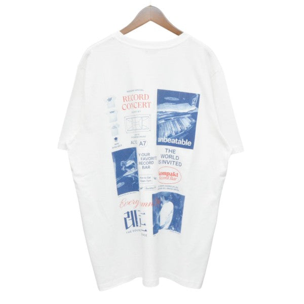 komakt Record Bar print tee プリントＴシャツ 古着・中古-2枚目のアイテム画像