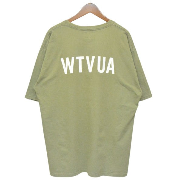 WTAPS 2021AW LOGO PRINT TEE ロゴプリントＴシャツ 212PCDT-ST02S 古着・中古-2枚目のアイテム画像