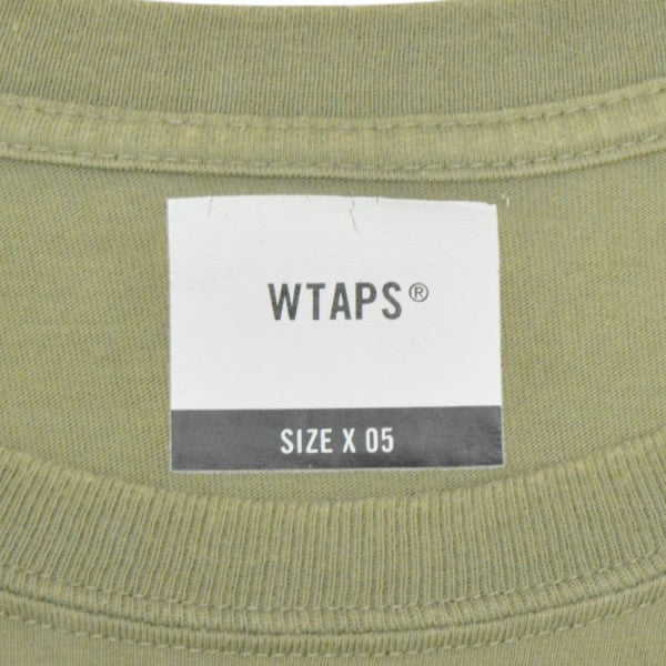 WTAPS 2021AW LOGO PRINT TEE ロゴプリントＴシャツ 212PCDT-ST02S 古着・中古-5枚目のアイテム画像