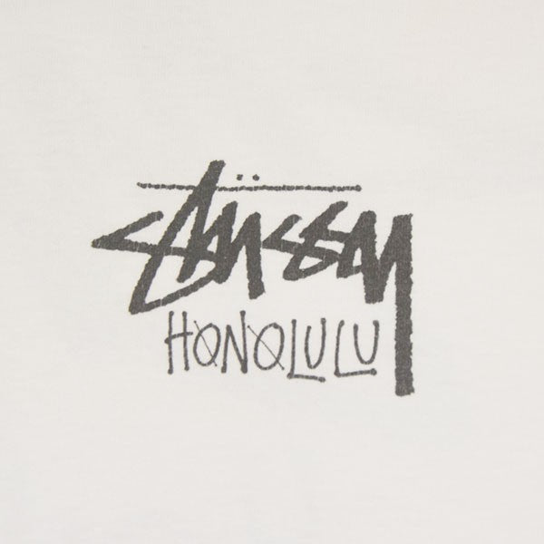 stussy(ステューシー) HONOLULU PRINT TEE ホノルル限定Tシャツ