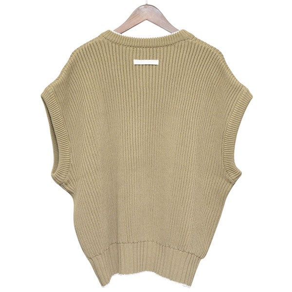 UNIFORME コットンニットベスト 96-02-31-02002 古着・中古-2枚目のアイテム画像