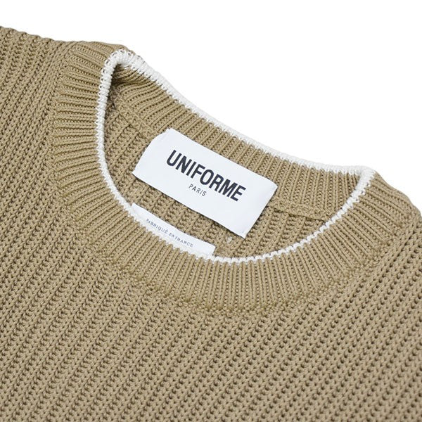 UNIFORME コットンニットベスト 96-02-31-02002 古着・中古-3枚目のアイテム画像