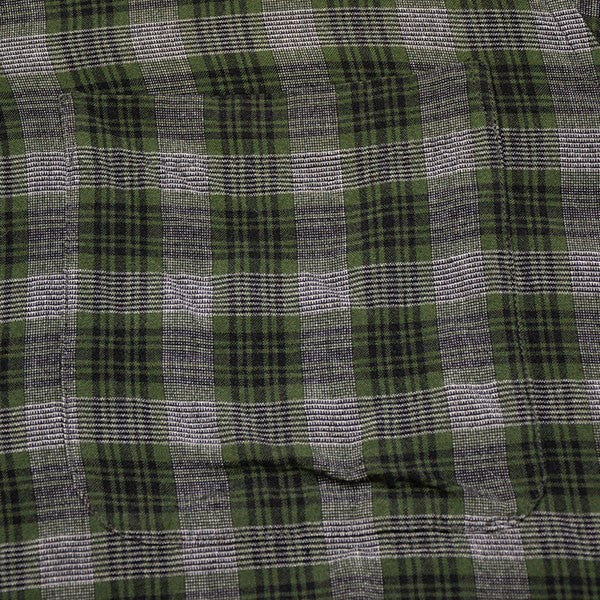 希少 美品 サイズ1 ギンガムチェック コモリシャツ COMOLI COMOLI コモリ 17SS K01-02001 ギンガムチェック 長袖 コモリ