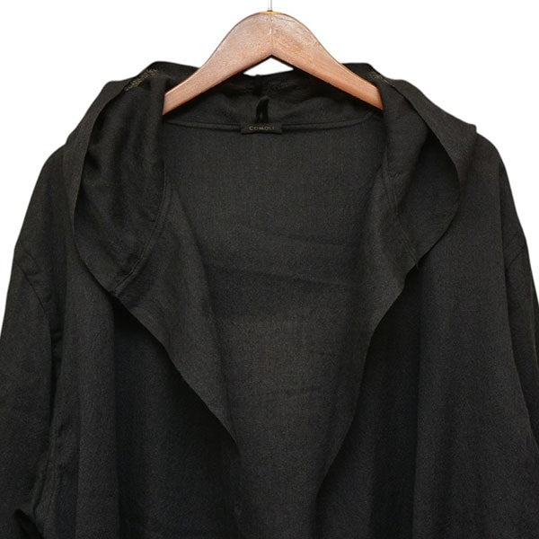 COMOLI×Norlha STOLE JACKET HOODY ストールフーデットジャケット 古着・中古-3枚目のアイテム画像