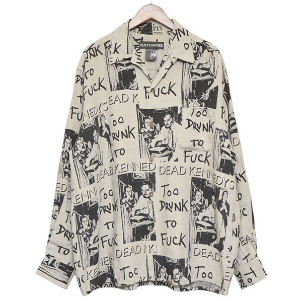 WACKO MARIA 2023AW DEAD KENNEDYS HAWAIIAN SHIRT LS (TYPE-2) ケネディハワイアンシャツ アロハシャツ 古着・中古-1枚目のアイテム画像