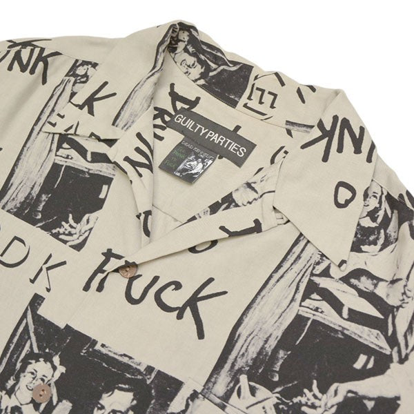 WACKO MARIA 2023AW DEAD KENNEDYS HAWAIIAN SHIRT LS (TYPE-2) ケネディハワイアンシャツ アロハシャツ 古着・中古-3枚目のアイテム画像