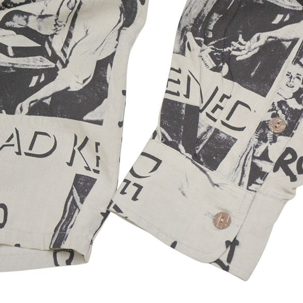 WACKO MARIA 2023AW DEAD KENNEDYS HAWAIIAN SHIRT LS (TYPE-2) ケネディハワイアンシャツ アロハシャツ 古着・中古-5枚目のアイテム画像