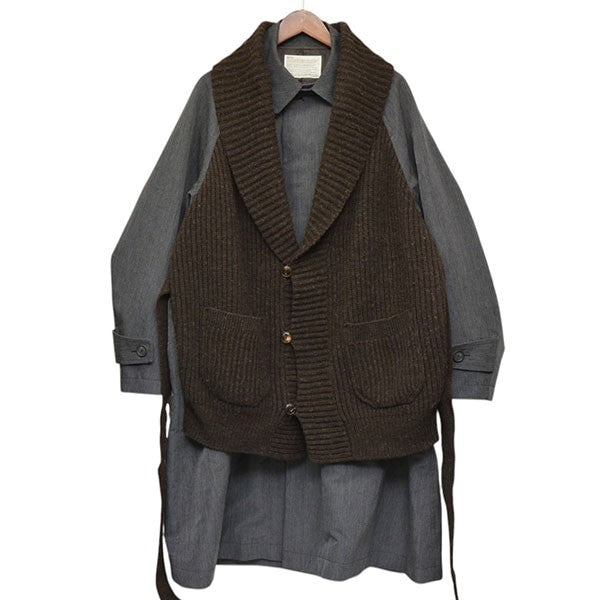 KOLOR(カラー) 2020AW WE サージ ドッキングロングコート 20WCM-C04104